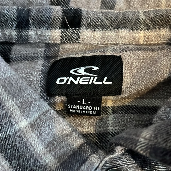 Queen Nation Flannel Shirt upcycled unisex Size Large L - Picture 7 of 7